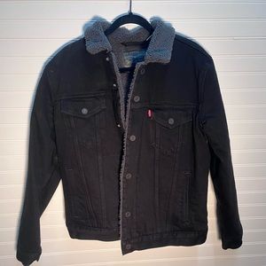 Levi’s Denim Sherpa Jacket